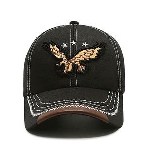 CLEARANCE Men's Embroidered Eagle Baseball Cap